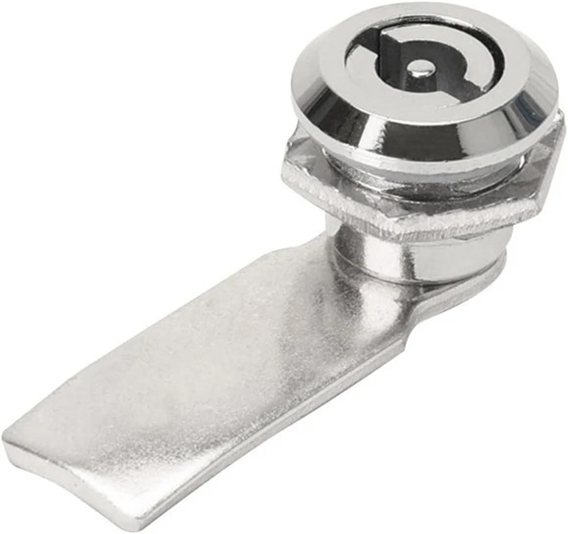 MS705 Stainless Steel Word Lock Core Distribution Box Lock Trash Can Lock 304 Stainless Steel Lock 1Pcs