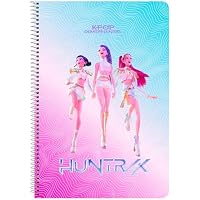 K-POP Demon Hunters - STATIONERY - Cuaderno, Libreta Folio 80