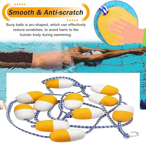 Corde de sécurité réglable et durable de piscine pour protéger les enfants