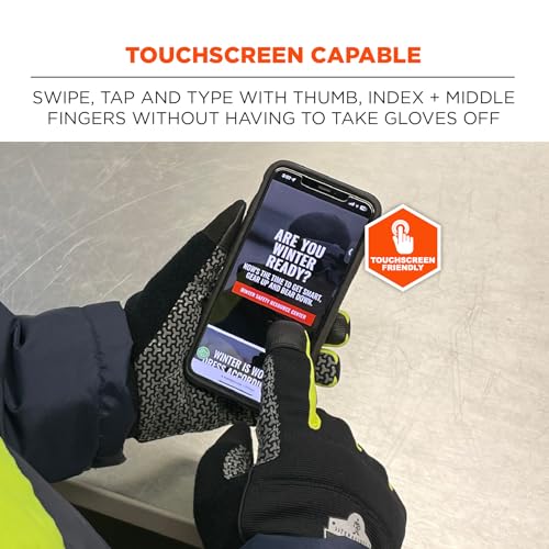 Image of Ergodyne Unisex Proflex 850 Insulated Freezer Gloves - Ansi /Isea 105-2016 A2