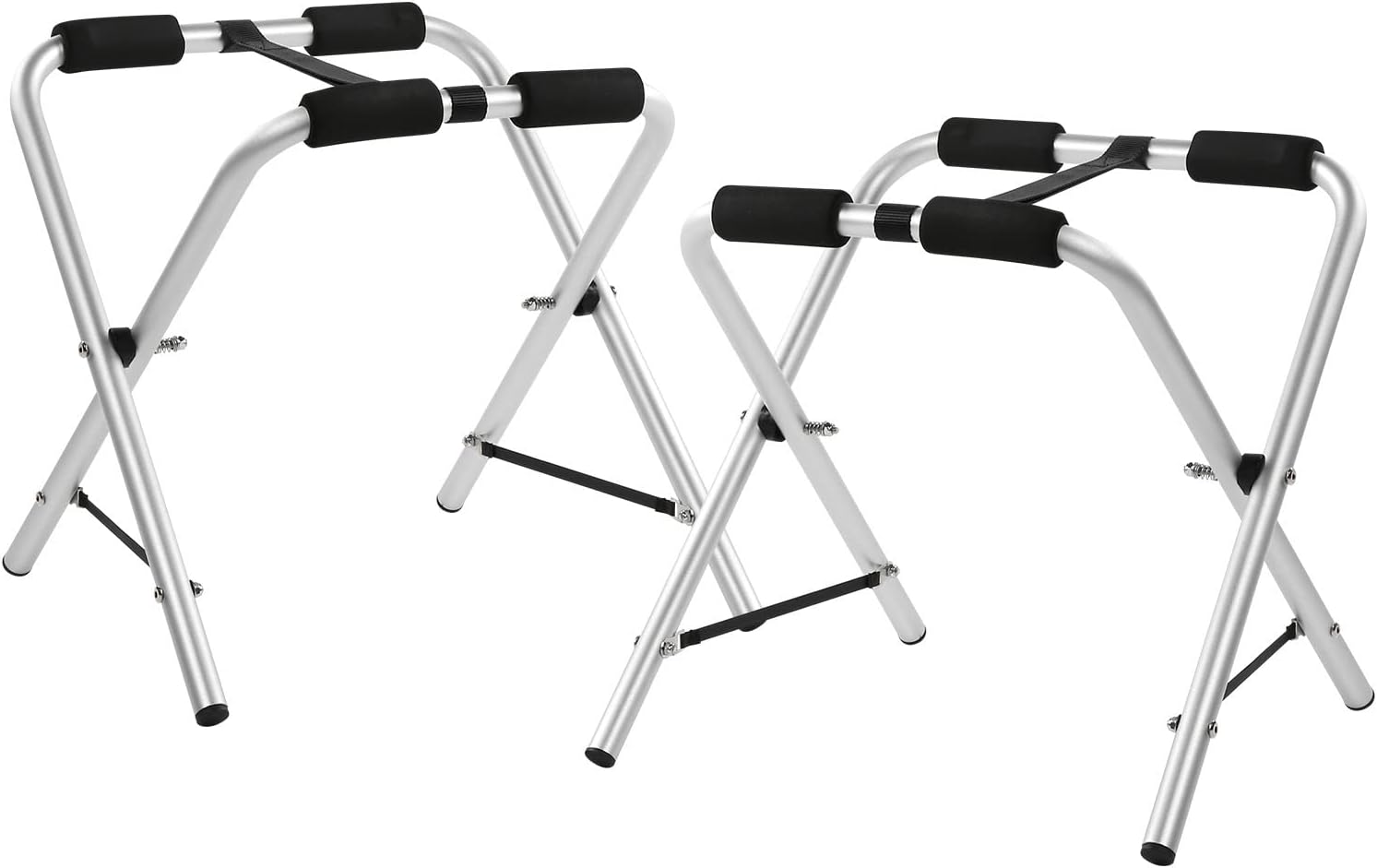 Foldable Kayak Stand, Aluminum Alloy Portable Racks for Kayaks, Canoe Stand Indoor Kayak Storage Easy Storage Stand Fixing Surfboard Accessory 15.55x15.35x16.34inch Bracket Unfold