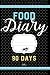 FOOD DIARY 90 Days: Daily Weight Loss Journal
