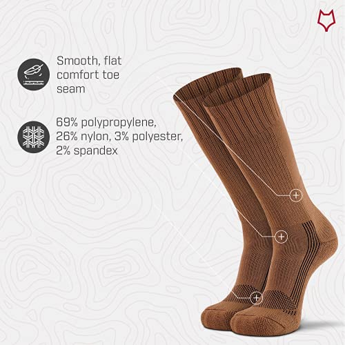 FOX RIVER Men's Tactical Boot Lightweight Military Mid-Calf Socks4