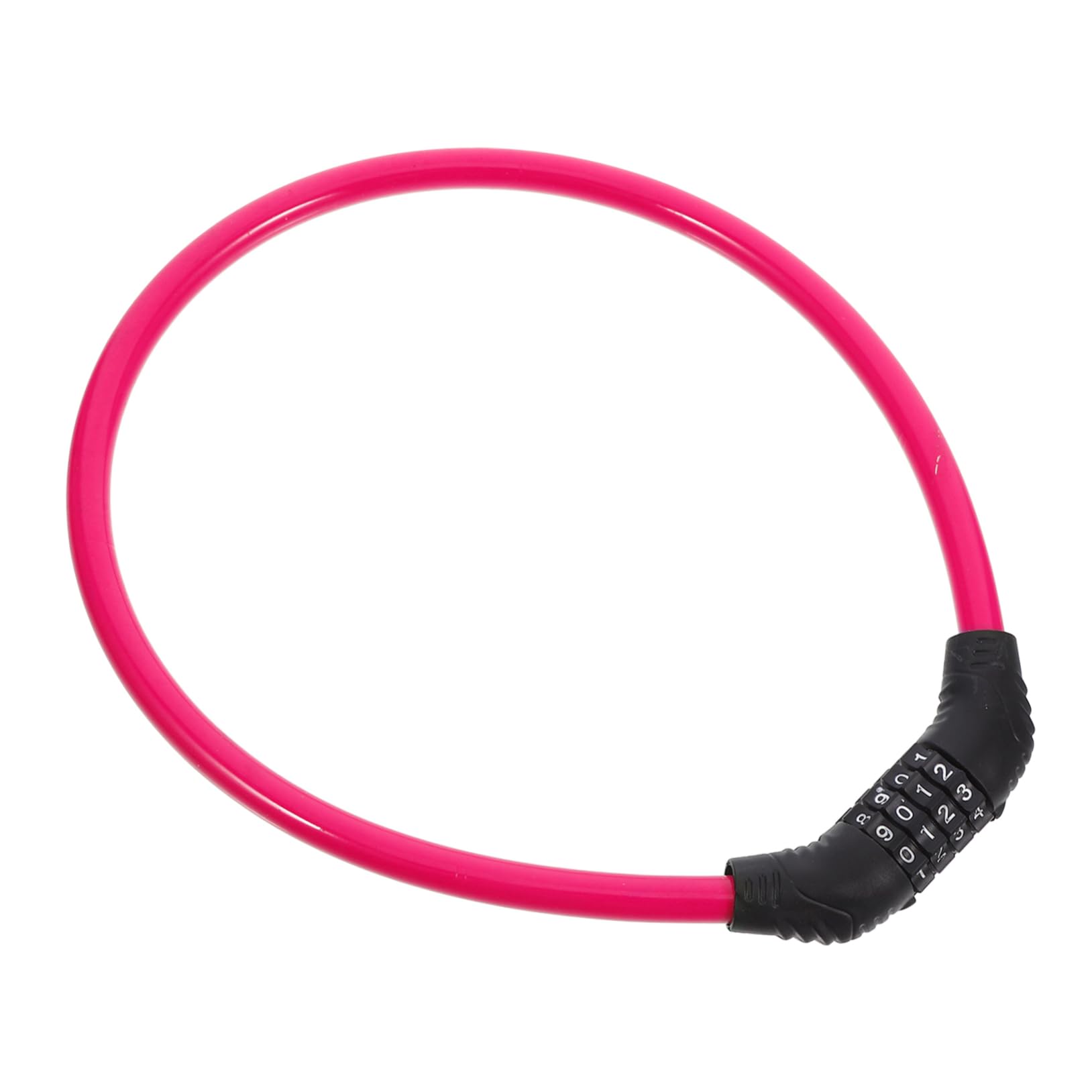 HANABASS Bloqueo de contraseña Bloqueo antirrobo Cable para candados de Bicicleta candado de Bicicleta con Llaves Cerradura de Cadena Resistente candado de Ciclismo antirrobo Acero