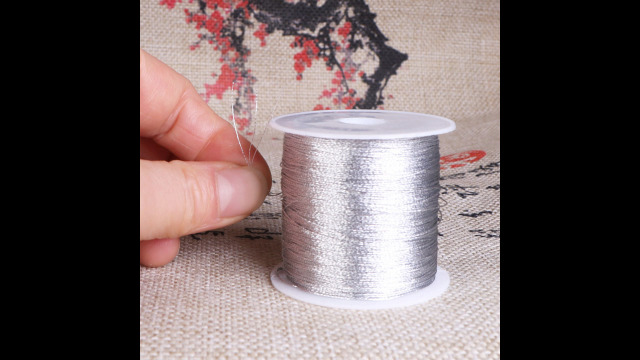Fil À Coudre Argent Fil À Coudre Polyester Résistant Fils