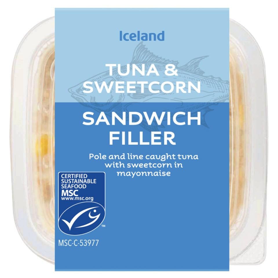 Iceland Tuna & Sweetcorn Sandwich Filler 250g