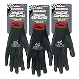 Finish Line Mechanic Grip Gloves (3 Pack), Large