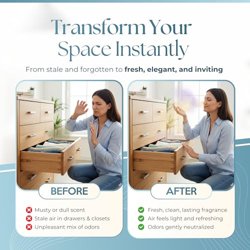 Image of 15 Pack Fresh Linen Sachets for Drawers and Closets, Scented Sachets for Drawers, Closet Freshener Sachet for Drawers to Refresh Any Space, Fresh Linen Sachet Bags, Scented Drawer Fresheners