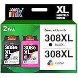 Niveaux d'encre visibles : les cartouches Starink 308 xl offrent un contrôle du niveau d'encre en temps réel qui vous permet de voir la quantité exacte d'encre restante afin d'éviter toute fuite inattendue et de permettre un remplacement en temps utile.