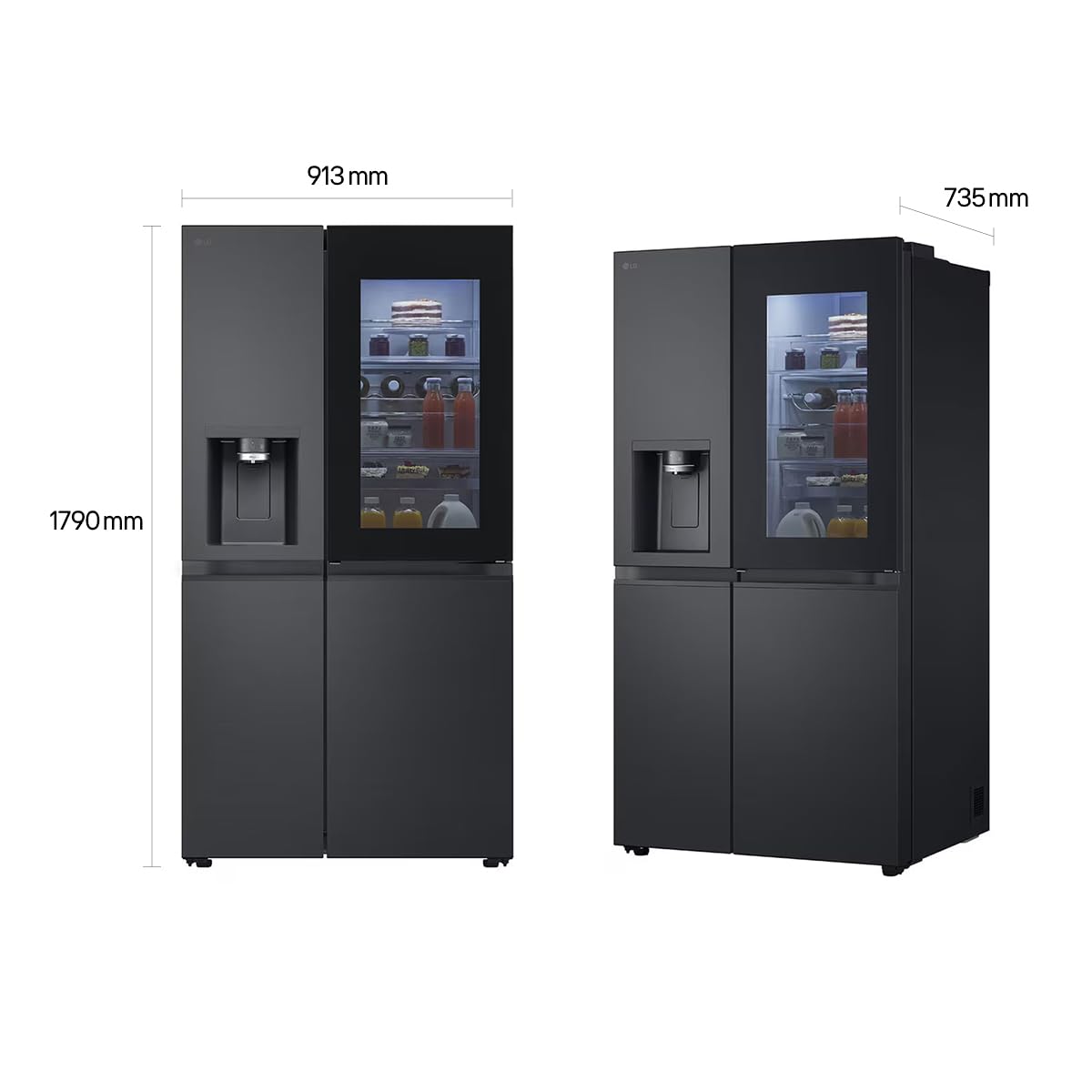 Lg GSXE91EVAD Side-by-Side Kühlschrank mit Gefrierfach (628 L – Bild 9