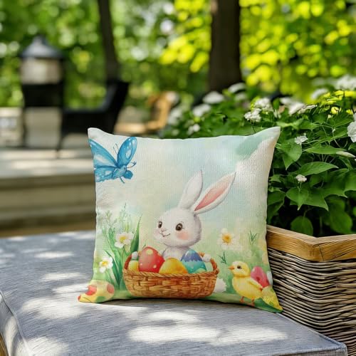 Coussin Exterieur Résistant à L'eau 50x50 cm Imperméable pour Terrasse et Balcon - 7