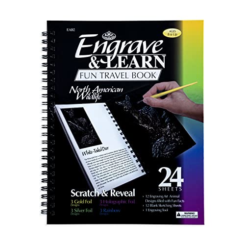 Royal Brush EAB-2 North American Wildlife Engraving Art Book - North American Wildlife