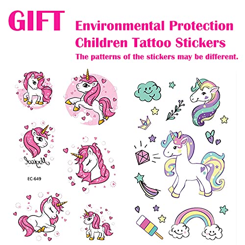 Georgie Porgy Kinder Plüach mit Einhoin Stofftier Mehrfarbigen Kuscheltier Pony Regenbogenschwanz Flügeln… – Bild 6