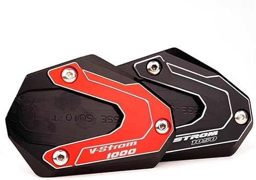 Miniatura 5 de LEINOX Motorcycle Side Stand pad for Suzuki V-Strom 650XT 1000 DL1000 VSTROM 650 DL650 1050 Motorcycle Kickstand Foot Side Stand Extension Pad