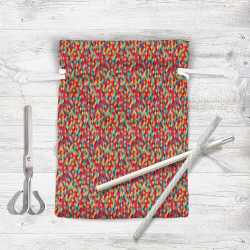 Image of ArtzFolio Diamond Tiles | Pouch Wrist Potli Bag | Bag for Weddings & Casual Parties
