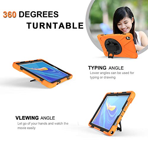 Coque robuste Huawei Mediapad M6 10.8 housse antichoc avec support 360 - 5