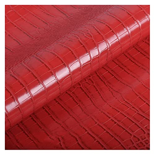 Similicuir relief crocodile brillant 1mm tissu souple pour tapisserie