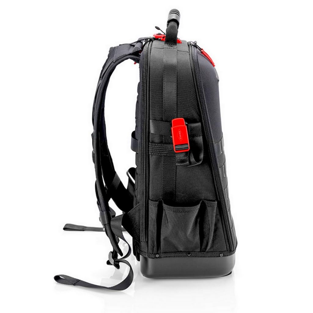 KNIPEX 00 21 50 LE Werkzeugrucksack Modular X18 leer & BiX Schneider für Kunststoffrohre und Dichthülsen 20 – 50 mm 90 22 10 BK