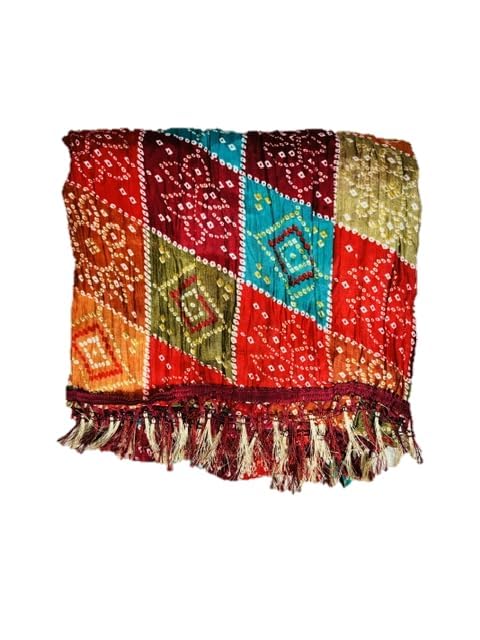 Women's Chiffon Dupatta – 2.25 Meter Lightweight Self-Design & Printed Multicolor Dupatta | Soft, Flowing Fabric for Kurti, Salwar Suit, Lehenga