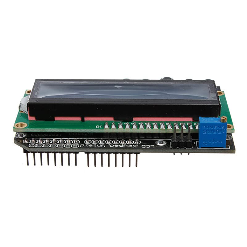 VIDOO Keypad Shield Retroilluminazione Blu per Scheda Robot LCD 1602 per Arduino-10pcs