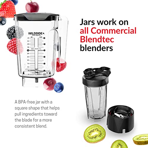 Jarless blender in use