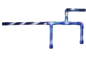 Mini Marshmallow Blower Shooter Toy in Blue Camouflage