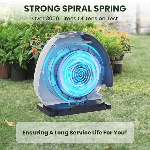 Giraffe Tools Retractable Hose Reel 1/2 Inch X 82Ft,Heavy Duty Ground Mount Garden Hose Reel thumb #5