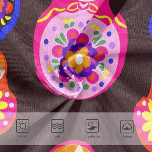 Colorful Russian Nesting Dolls Toddler Girls's Underwear 2T 202c11793