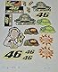 Rossi 46 The Doctor Aufkleber Sticker Motogp Motorrad A4 Bogen