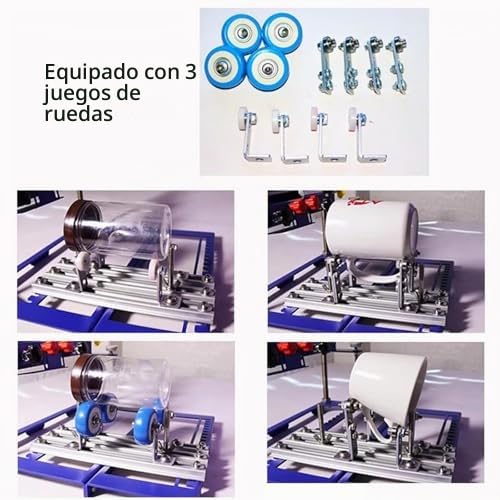 Máquina de serigrafía de botellas cilíndricas, diseño curvado manual, área de impresión de 260 x 450 mm para botellas cilíndricas y cónicas