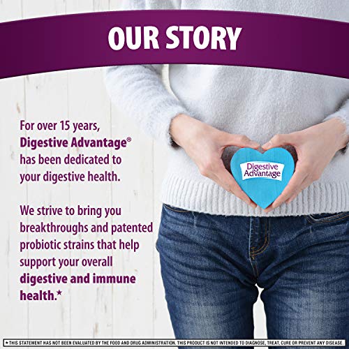 Digestive Advantage Daily Probiotic Gummies For Digestive Health, Gut Health & Immune Support, Probiotics For Men And Women (80Ct) - Delicious Natural Fruit Flavor* (Pack Of 2) #TOP7