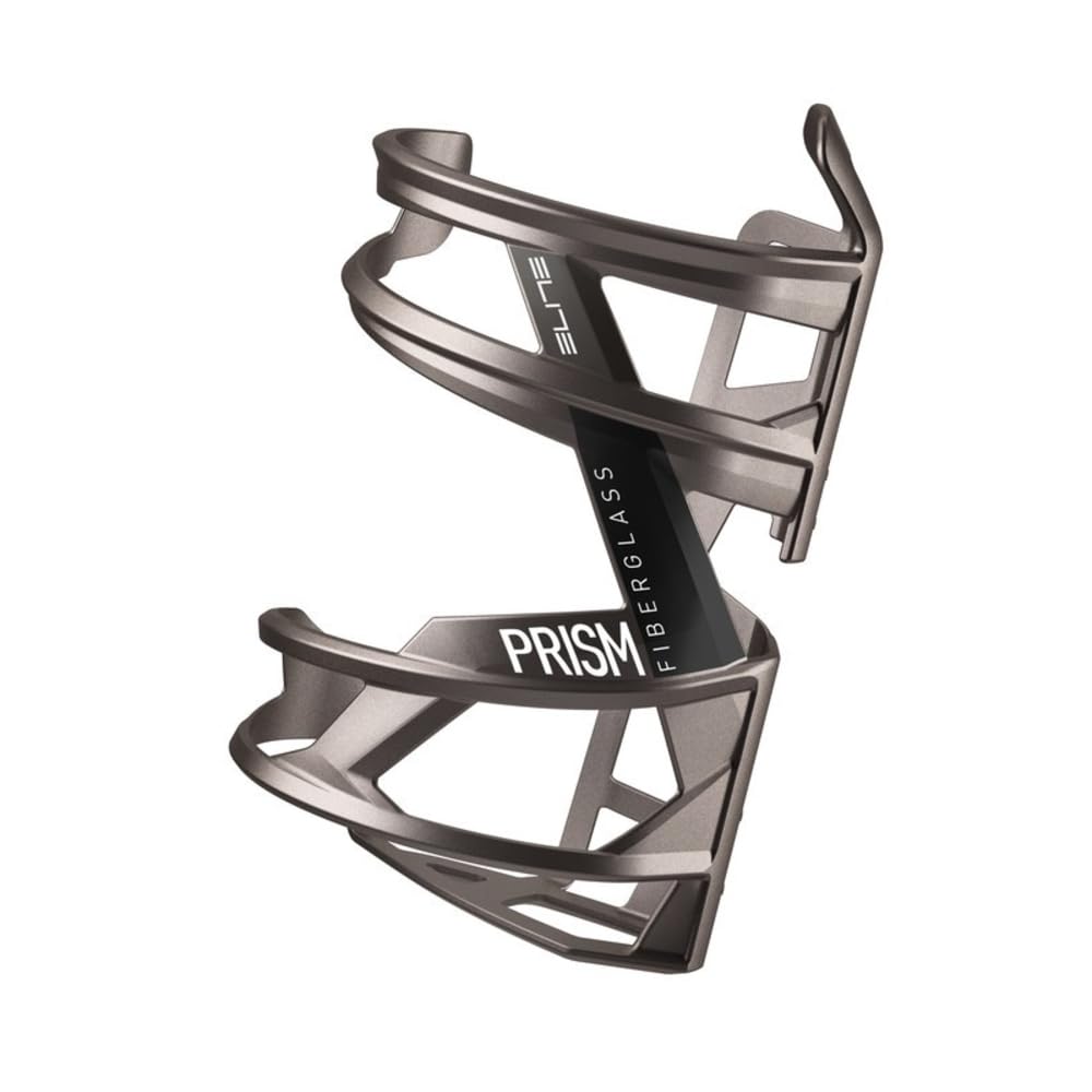 Elite Prism Porte-bidon Latéral Gauche – Matériaux Recyclés, Soft Touch, Pour VTT Et Gravel