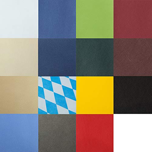 MAQA Lot De 25 Nappes En Tissu Non Tissé – 1 X 1 M