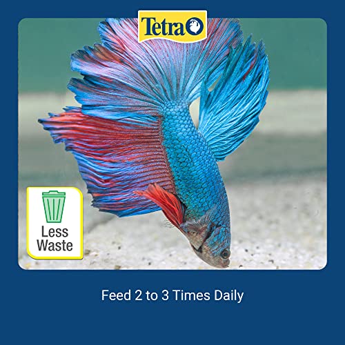 Image of Tetra BettaMin Mini Pellets Fish Food for Betta Fish, 0.15 oz
