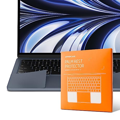 UPPERCASE GhostShield Premium Palm Rest Protector Skin Cover Set, Scratches and Wear Protection
