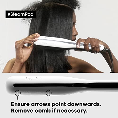L'oréal Professionnel Steam Hair Straightener & Styling Tool | Steampod Professional Styler | For All Hair Types And Textures | Smooths And Adds Shine #TOP7