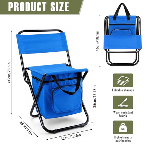Chaise pliante pour camping extérieur compacte avec sac de transport - 4