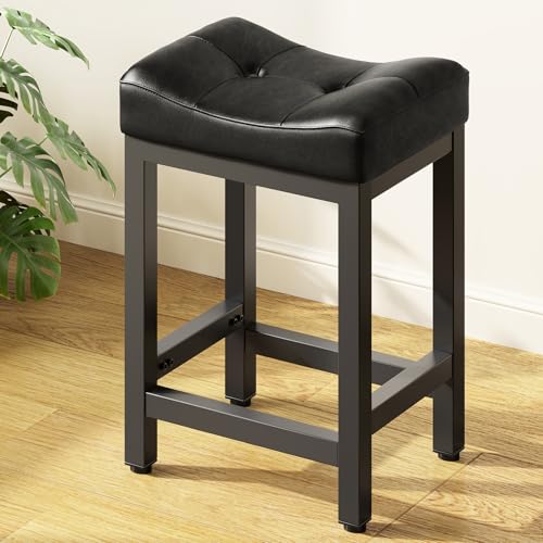 Dripex Barhocker,64 cm Bar Hocker,Barhocker Schwarz,Barstuhl...