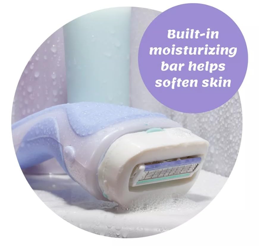 Miniatura 6 de Schick INTUITION Pure Nourishment - Recambios de maquinilla de afeitar para mujer, paquete de 3