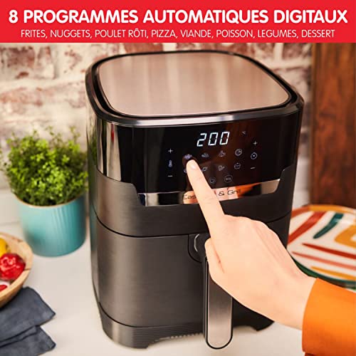 Moulinex Easy Fry & Grill XL - Oljefri Fritös & Grill 4,2 l svart