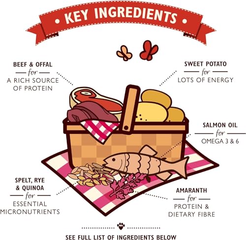 Lily’s Kitchen Made with Natural Ingredients Adult Dry Dog Food Beef Stew with Ancient Grains 7kg Bag - Image 5