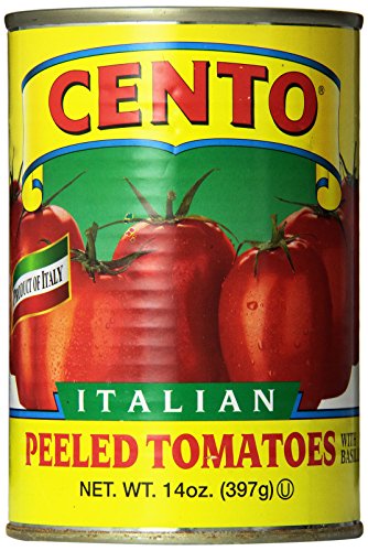 Cento Imported Italian Peeled Tomatoes, 14-Ounce Cans (Pack of 12)