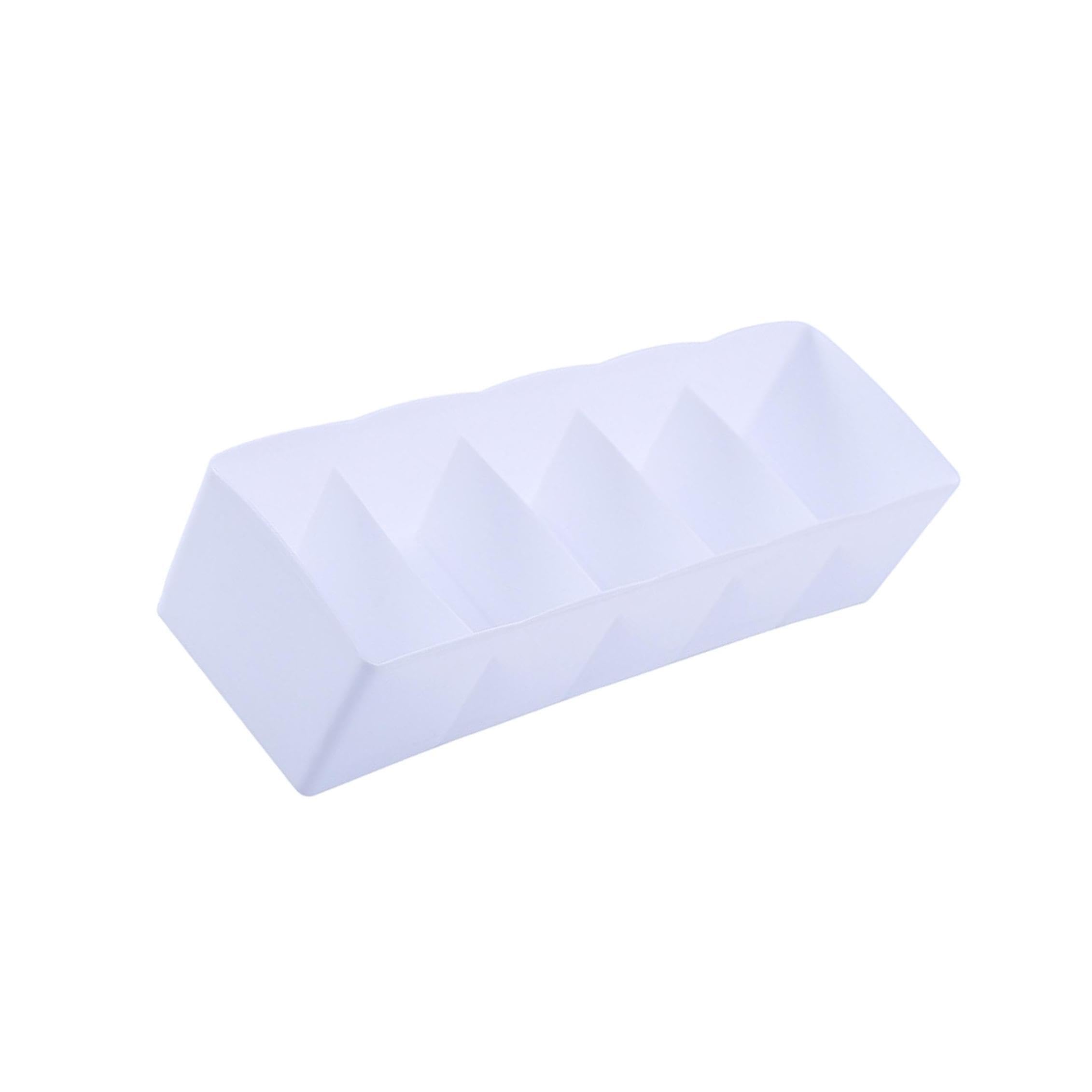 YIXANNX Bra Storage Box Wardrobe Storage Box Solution To Neatly Organize Underwear Socks Leggings And Ties Sock Underwear Organizer With 5 Compartments