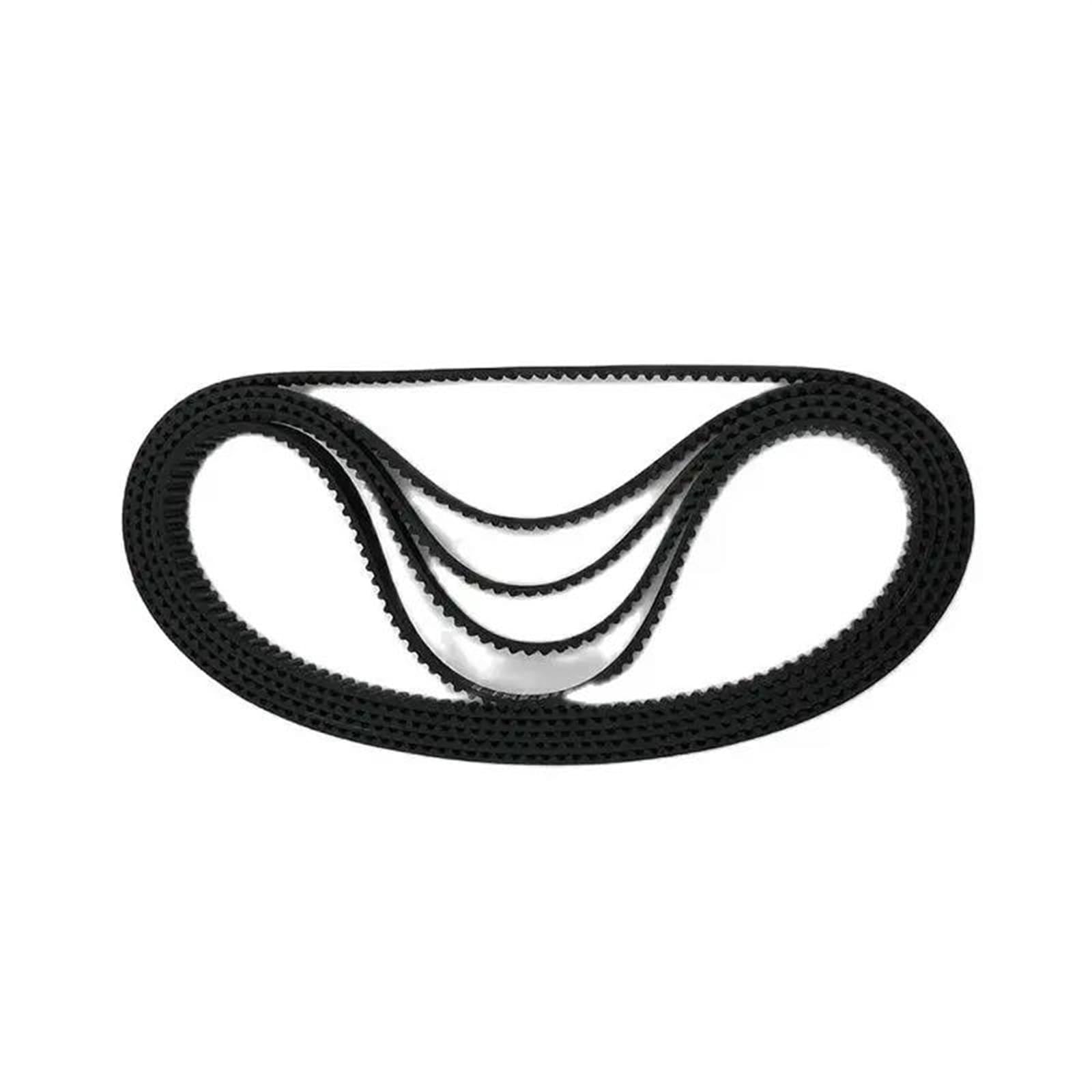 Correa dentada 2GT Ancho Banda 6mm con bucle cerrado de alta resistencia mecánica