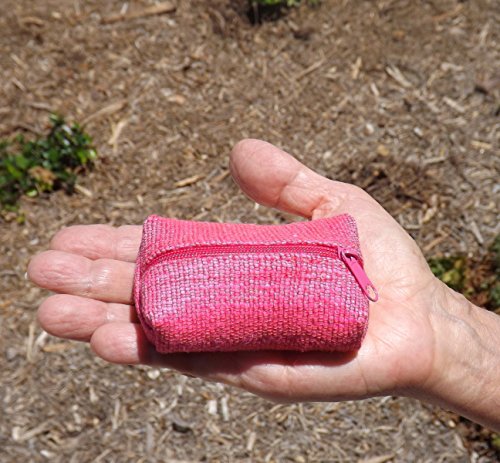 Image of Handmade Abaca Pillow-Style Coin Purse (2 pack)