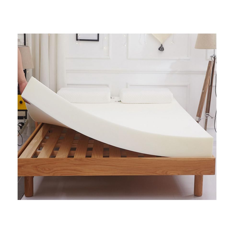 Foam Cush - Almohadilla de asiento para sofá y ventana, 12 cm de grosor, repuesto para cama de mascotas, material de tapicería de espuma de 80 x 30 cm, tamaño versátil