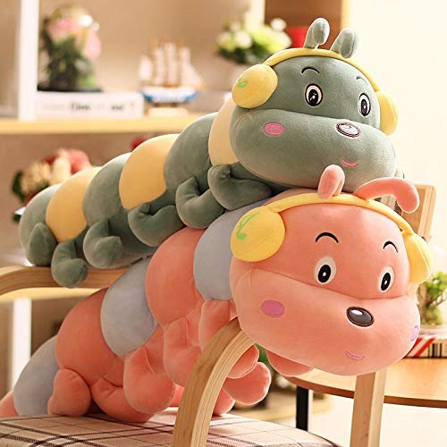 Image of 50 cm Catterpiller Soft Toy for Kids Stuff Animal Plushie Lovable Huggable Cute Plush Toys with Stuffed Life Size Teddy Bear Gift for Girls Baby Friends
