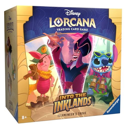 Ravensburger Disney Lorcana Trading Card Game for Adults & Kids Age 8 Years Up - Illumineer's Trove Set 3: Into The Inklands - Collectable TCG