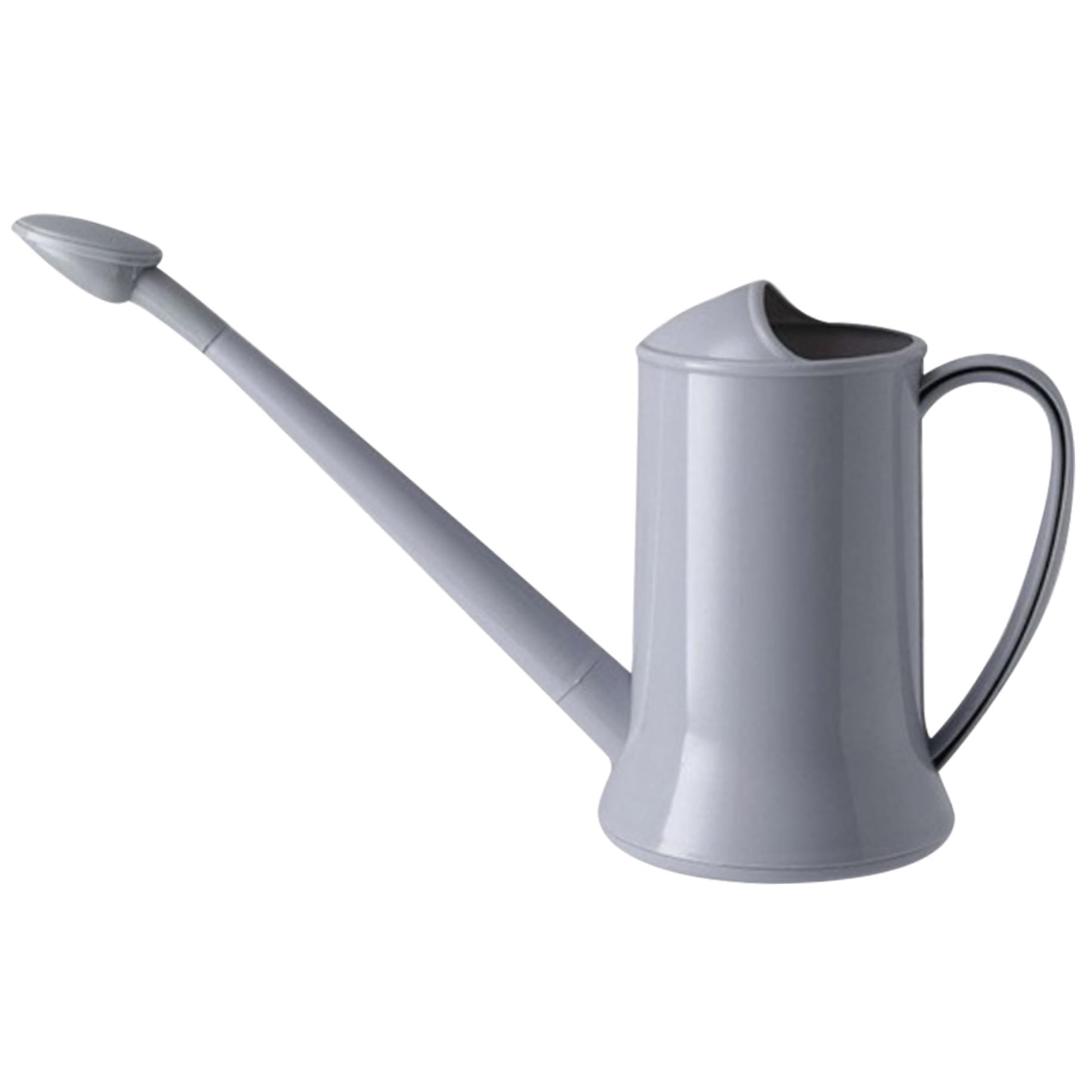 Watering Can Indoor, 2L with 2 Spray Modes, Removable Long Spout & Shower Head for Plants, Bonsai(Grey)