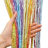 SNBUHA Tenda a fili, String Tenda per porte, Tende per Porta Finestra Divisorio di Stanze, Matrimoni, Caffetteria (100×200 cm, Multicolore)